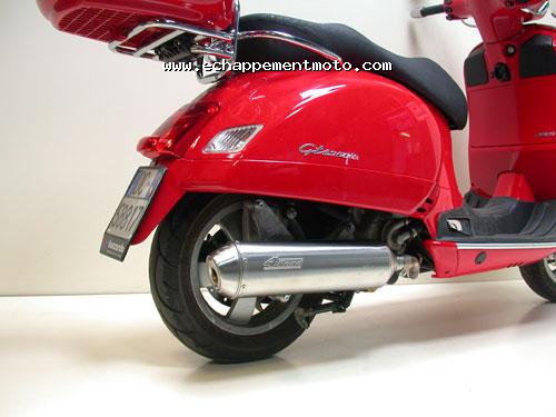 echappement moto PIAGGIO VESPA GTS GTV 250 leovince